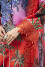 3pc Printed Summer Lawn Suit with Chiffon Dupatta by Silver RES3