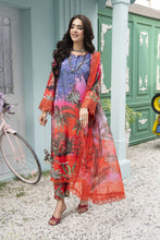 3pc Printed Summer Lawn Suit with Chiffon Dupatta by Silver RES3