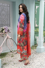 3pc Printed Summer Lawn Suit with Chiffon Dupatta by Silver RES3