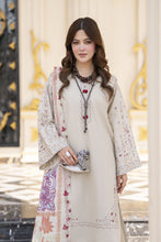 Khushi by Silver Beige 3pc Embroidered Cotton Ready to Wear Suit KBS5