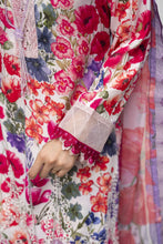 3pc Printed & Chikankari Embroidered Lawn Suit with Chiffon Dupatta RES6