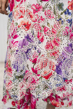 3pc Printed & Chikankari Embroidered Lawn Suit with Chiffon Dupatta RES6
