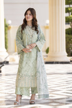 Khushi by Silver Mint 3pc Cotton Long Shirt Ready to Wear Suit KBS3