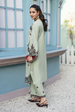 ZAIWA EMBROIDERED COTTON 2PC READY TO WEAR SUIT ZWL24