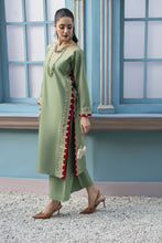 Mint Embroidered Cotton 2pc Women And Girls Suit Baarish by Miski BYM11