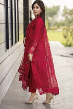 Raabtaa – A Silver Affair | Maroon Cutwork women's Dress SRS04