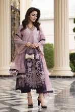 Arwah Aureen AA11 3pc Embroidered Cotton Long Suit with Organza Dupatta