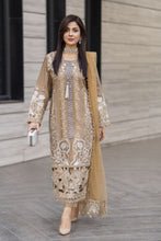 Raabtaa – A Silver Affair | Mocha Gold Cutwork Womenswear SRS05