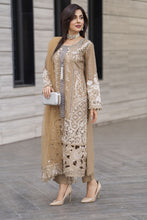Raabtaa – A Silver Affair | Mocha Gold Cutwork Womenswear SRS05