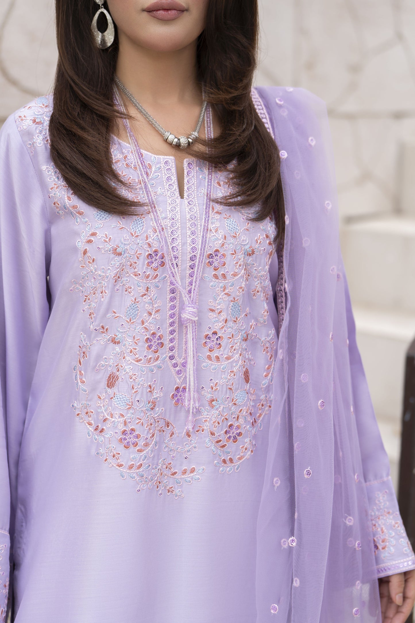 Zareen by Gul Warun 3pc Viscose Embroidered Suit – ZGW5