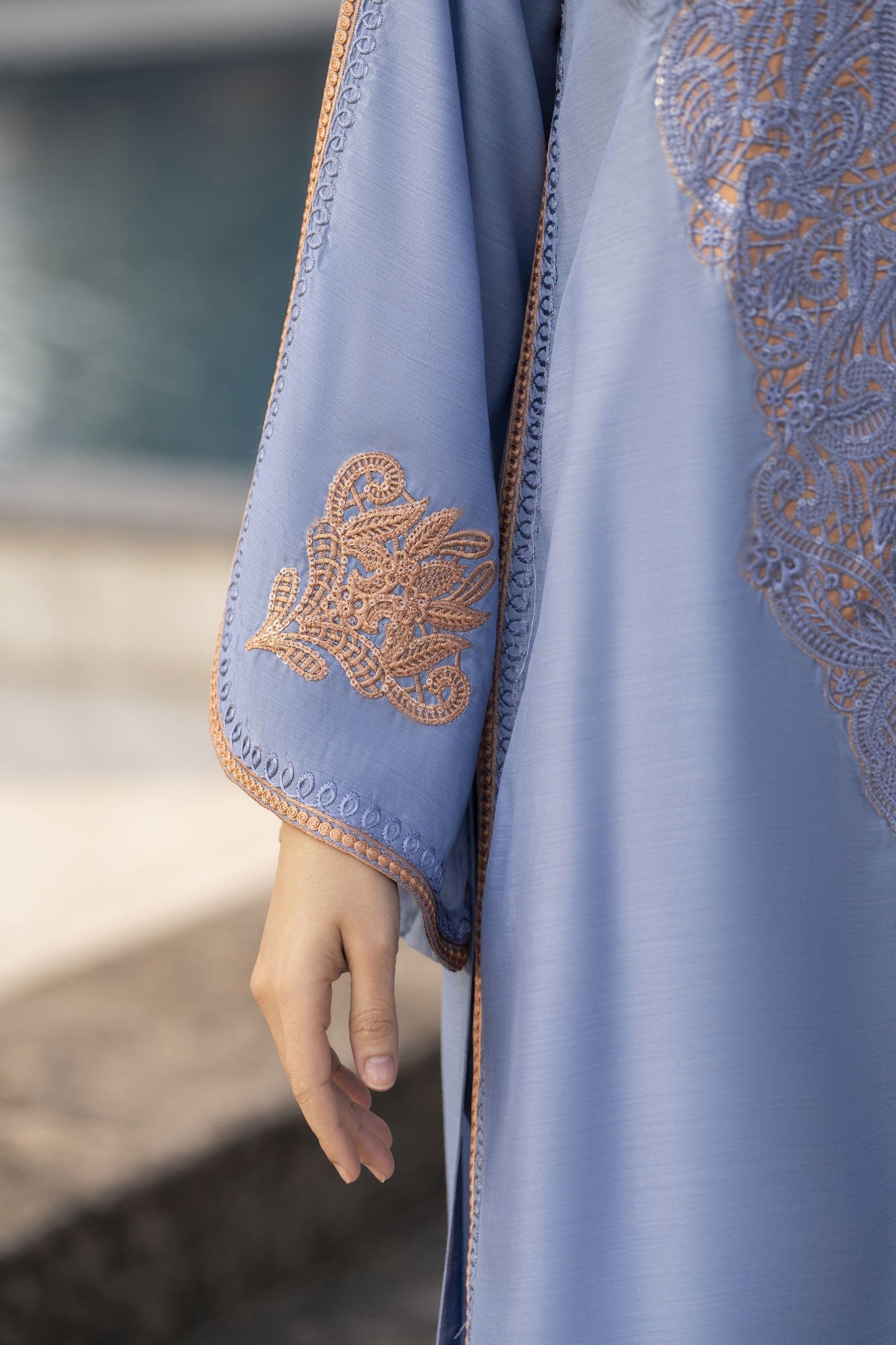 Glow by Hemline – Embroidered Viscose Ready-to-Wear 2PC Suit Glow5