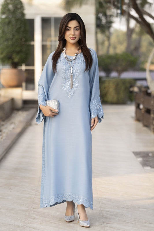 Glow by Hemline – Embroidered Viscose Ready to Wear 2PC Suit Glow8