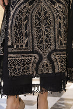 Arwah Aureen AA10 3pc Black Cutwork Luxury Embroidered Cotton Suit