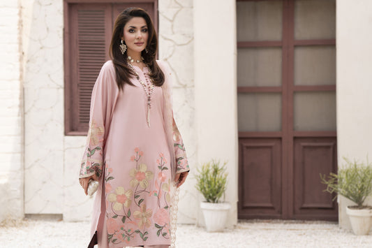 Zareen by Gul Warun 3pc Viscose Embroidered Suit – ZGW1