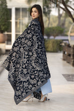 Luxury Embroidered Velvet Shawl for Women – Zinc VS6