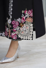 Zaiwa 3pc Khaddar Embroidered Long Shirt Suit with Printed Shawl ZWL14