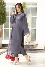 Aabpara Simply Warm Winter Linen 3pc Ready to Wear with Dyed Net Dupatta SWA1