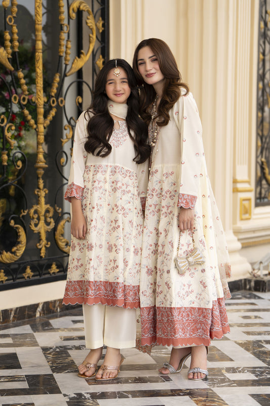 Threads of Love by Hemline – TOL8 Mother Daughter Matching Frock