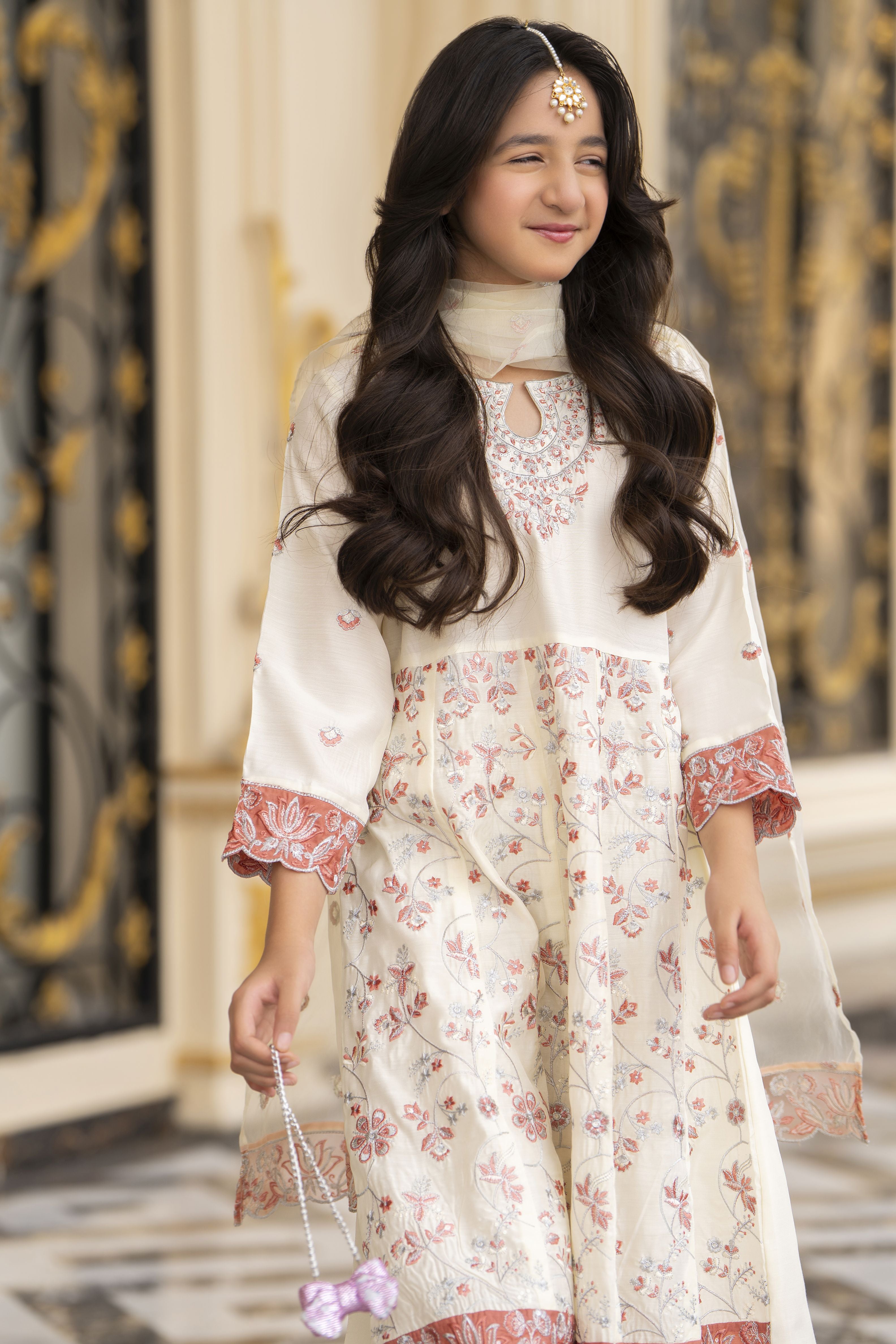 Threads of Love by Hemline – TOL8 Mother Daughter Matching Frock