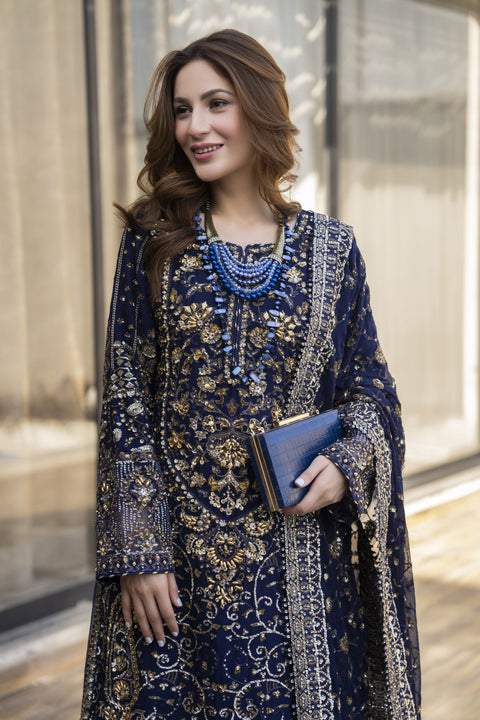 Shaadi Glam Formal Designer Womenswear Dress by Silver SGFD6