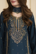 Threads of Love by Hemline – TOL5 Embroidered Viscose Mother Daughter Matching Dress