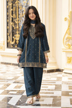 Threads of Love by Hemline – TOL5 Embroidered Viscose Mother Daughter Matching Dress