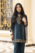 Threads of Love by Hemline – TOL5 Embroidered Viscose Mother Daughter Matching Dress