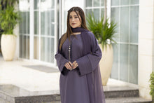 Aabpara Simply Warm Winter Linen 3pc Ready to Wear with Dyed Net Dupatta SWA4