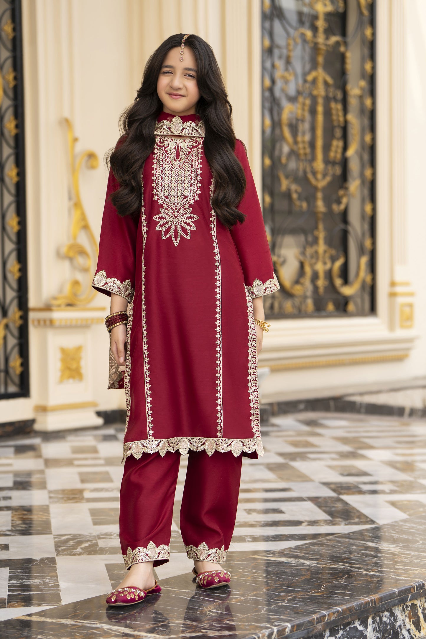 Threads of Love by Hemline – TOL9 Mother Daughter Matching Dress