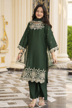 Threads of Love by Hemline – TOL1 Embroidered Viscose Mother Daughter Matching Dress