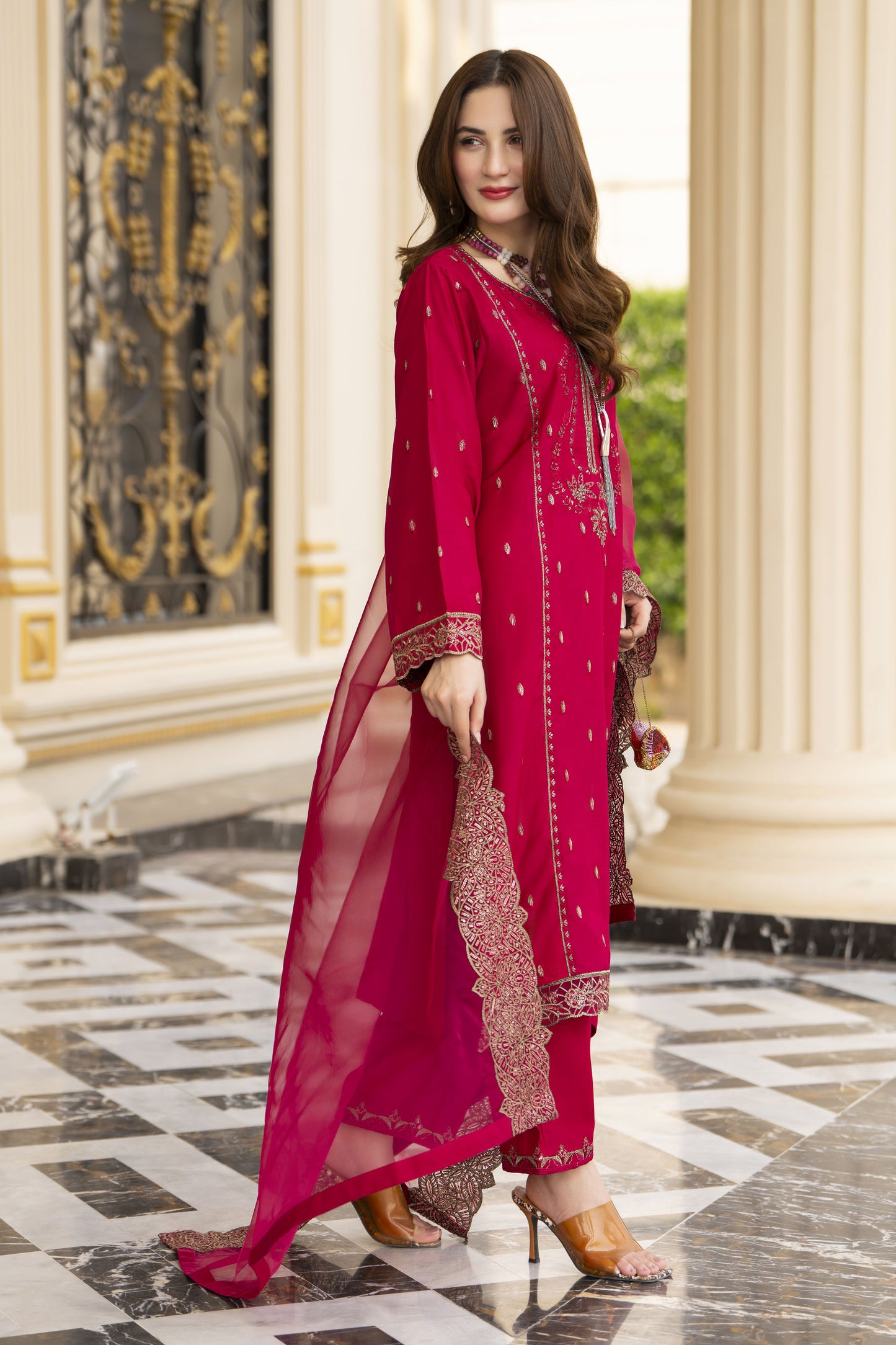 Threads of Love by Hemline – TOL7 Mother Daughter Matching Dress