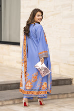 NBH3 Naqsh by Hemline Poly Grip 3PC A-Line Suit with Herringbone Dupatta