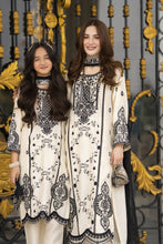 Threads of Love by Hemline – TOL3 Embroidered Viscose Mother Daughter Matching Dress