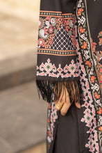 NBH8 Naqsh by Hemline Poly Grip 3PC A-Line Suit with Herringbone Dupatta