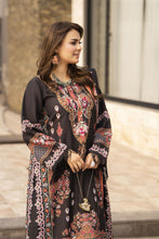 NBH8 Naqsh by Hemline Poly Grip 3PC A-Line Suit with Herringbone Dupatta