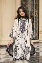 Threads of Love by Hemline – TOL3 Embroidered Viscose Mother Daughter Matching Dress