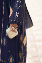 NBH5 Naqsh by Hemline Printed Poly Grip 3PC A-Line Suit