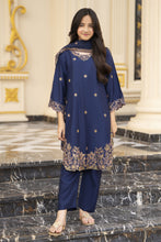 Threads of Love by Hemline – TOL2 Embroidered Viscose Mother Daughter Matching Dress