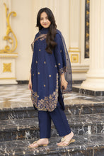 Threads of Love by Hemline – TOL2 Embroidered Viscose Mother Daughter Matching Dress