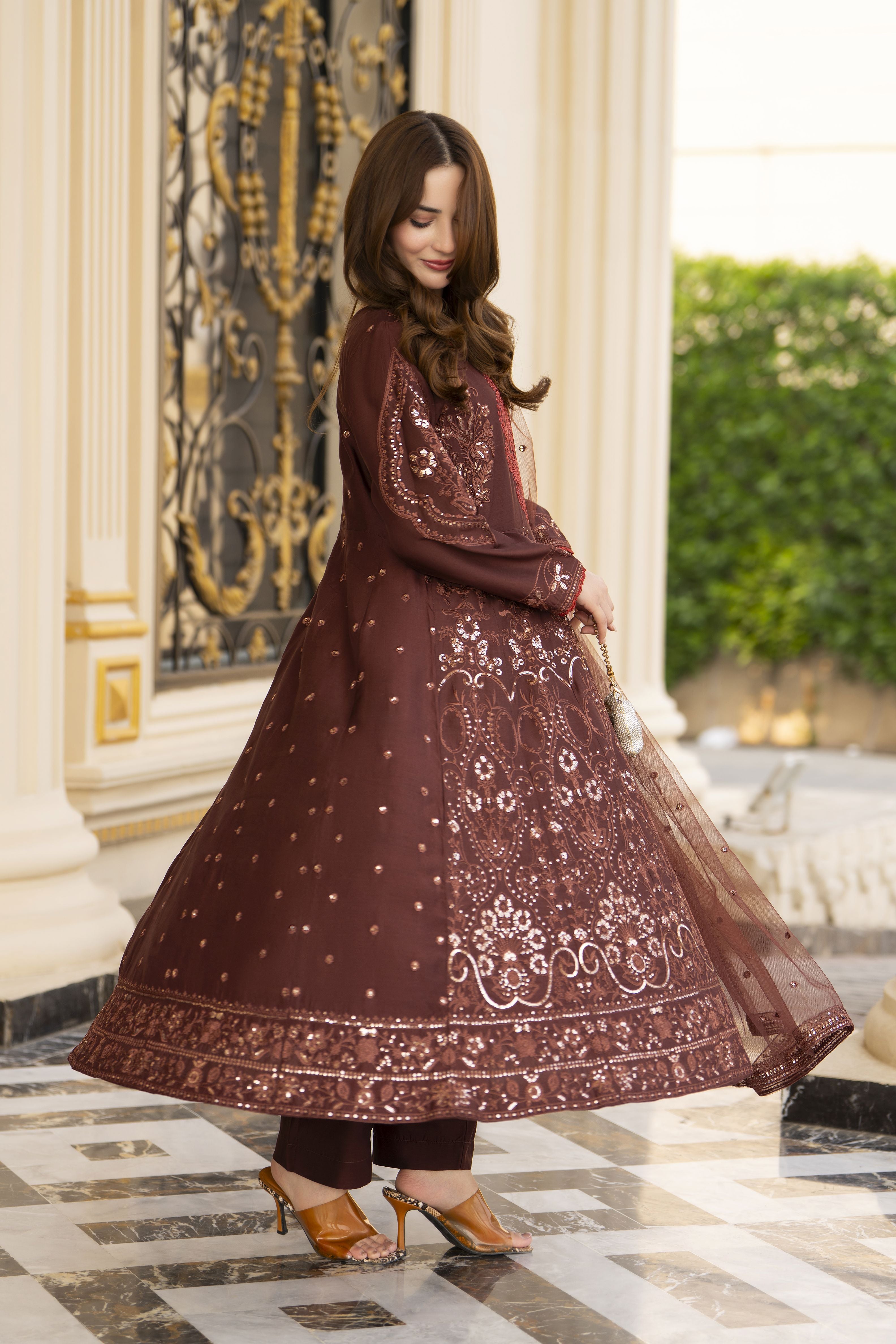 Threads of Love by Hemline – TOL10 Mother Daughter Matching Frock