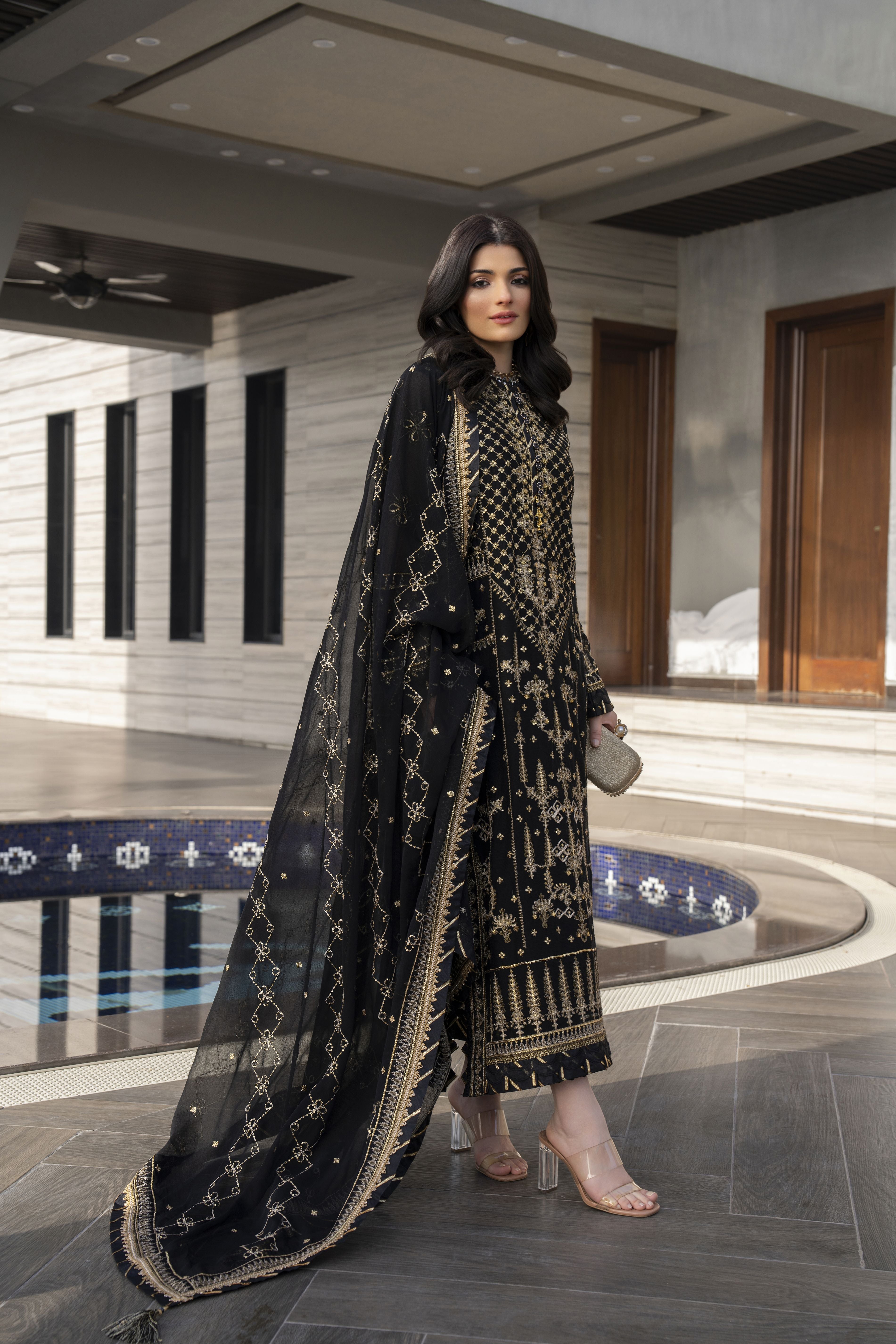 Silver Chiffon Semi Formal SLR7