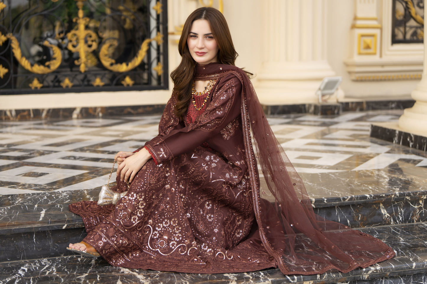 Threads of Love by Hemline – TOL10 Mother Daughter Matching Frock