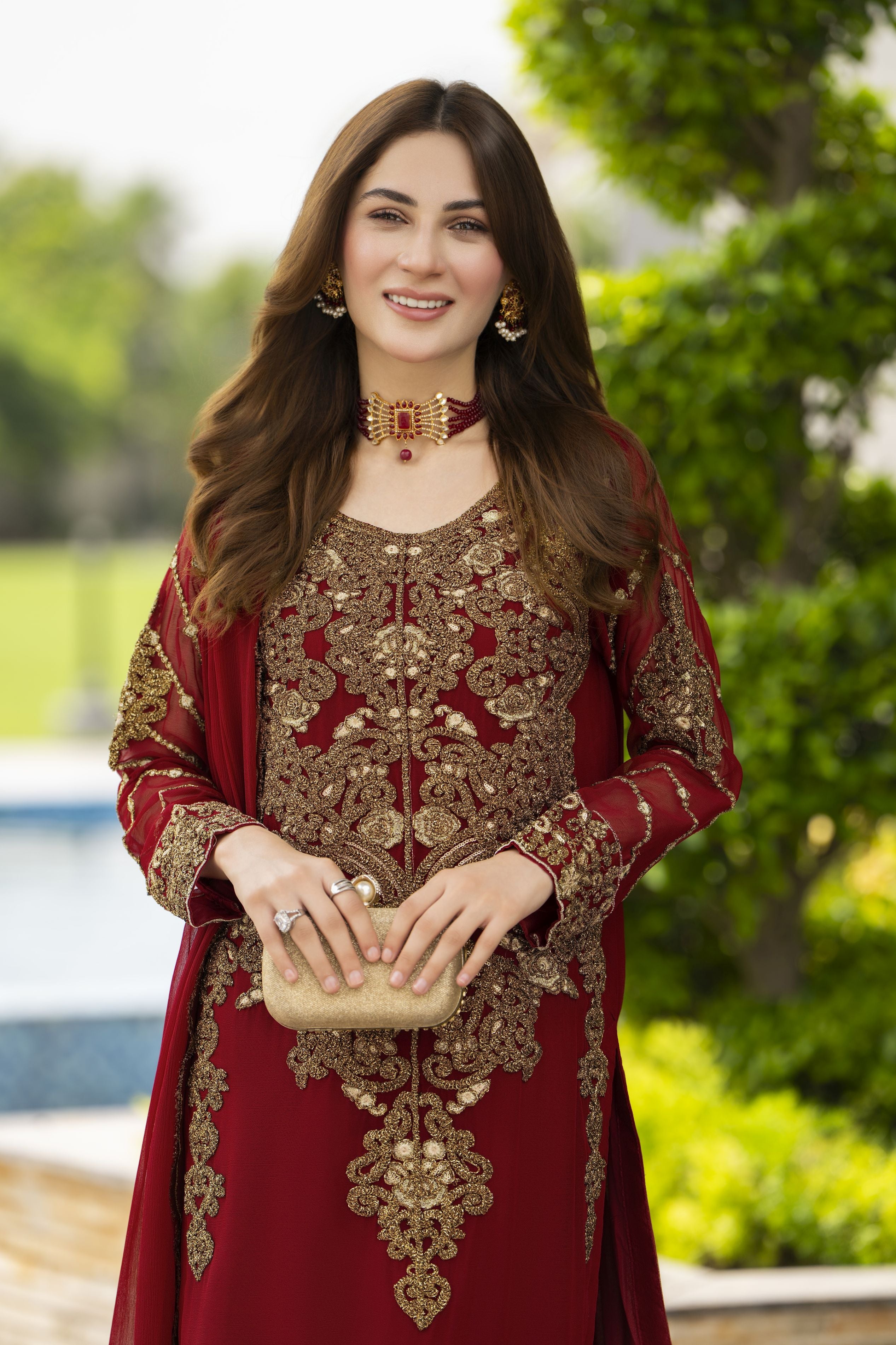 Chiffon Ready to Wear Embroidered Collection by Aleezay ALZM06