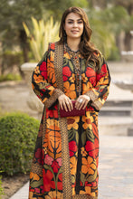 NBH2 Naqsh by Hemline Printed Poly Grip 3PC Suit with Herringbone Dupatta
