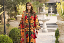 NBH2 Naqsh by Hemline Printed Poly Grip 3PC Suit with Herringbone Dupatta