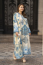 NBH6 Naqsh by Hemline Poly Grip 3PC Suit with Herringbone Dupatta