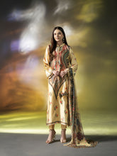 Mona Effortless Silk 3pc Ready to Wear Printed Silk Co-Ord Set SEM5