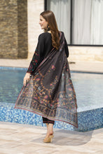 Black Cotton 3pc Ready to Wear Dress by Miski BYM8
