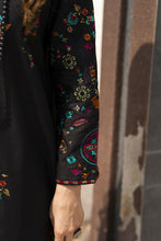 Black Cotton 3pc Ready to Wear Dress by Miski BYM8