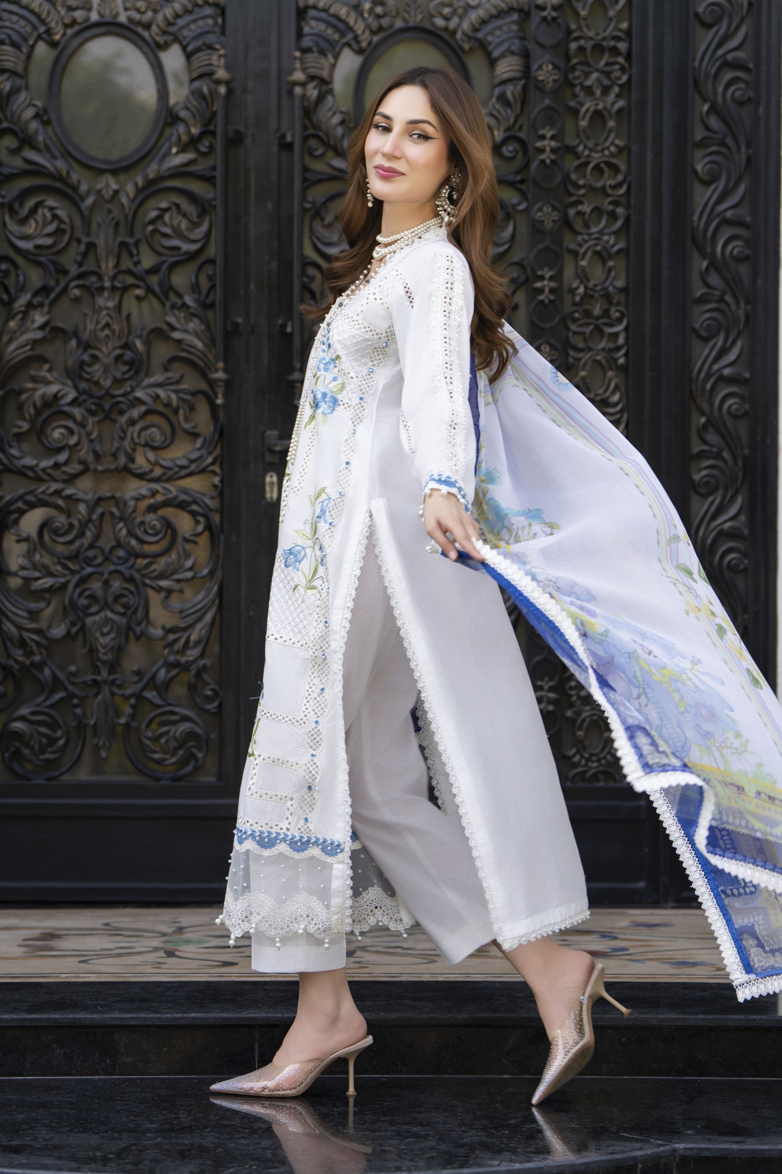 Silver Petals Ready to Wear Lawn Collection – SPRW6